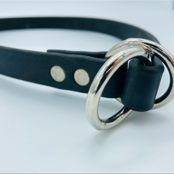 New Dog Collar Black BioThane 16” - Picture 2 of 5